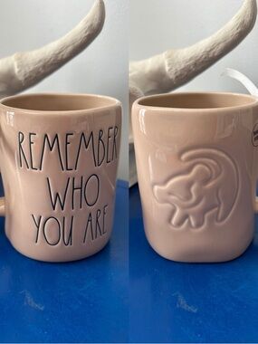 Rae Dunn Disney Lion King Simba Remember Who You Are Double Sided Mug
